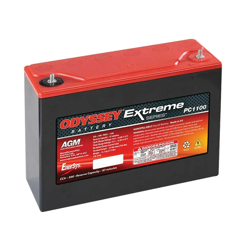 Hawker Odyssey ODS-AGM40E 12V 45Ah 500A AGM Motorradbatterie Reinblei Akku Neue Kollektion