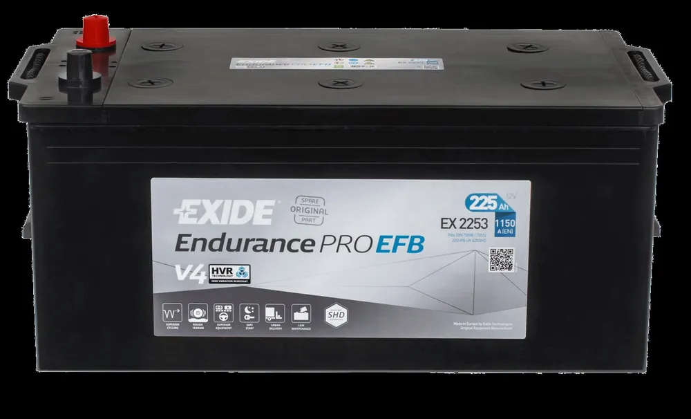 Preis Gesenkt Exide EX2253 Endurance PRO EFB 12V 225Ah 1100A LKW Batterie