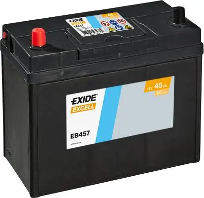 Exide EB457 Excell 12V 45Ah 330A Autobatterie Abverkauf