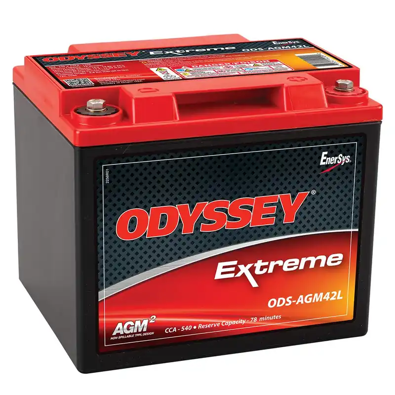 Hawker Odyssey PC1200T - ODS-AGM42LA 12V 42Ah 540A AGM Starterbatterie Reinblei Neu Im Sortiment