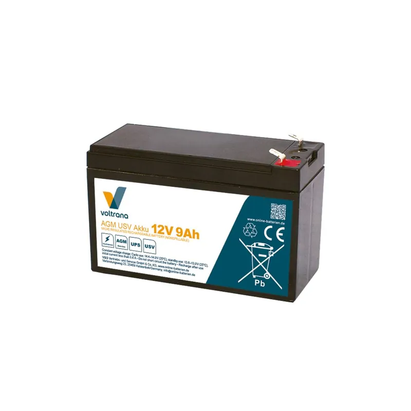 Bestpreis USV-Akku passend für CyberPower CP900EPFCLCD 12V 1 x 12V 9Ah – Voltrana Ersatzakku