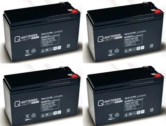 Ersatzakku für APC Back-UPS X SMX1500RMI2UP RBC115 RBC 115 / Markenakku mit VdS Markenware