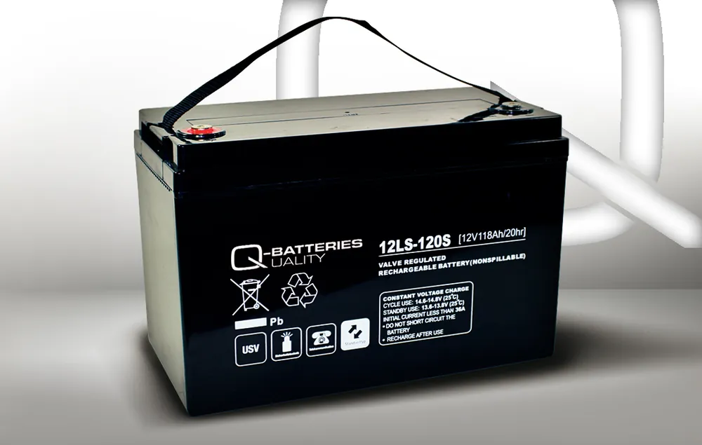 Ersatzakku für Panasonic LC-P12120P 12V 118Ah AGM Batterie Geprüft