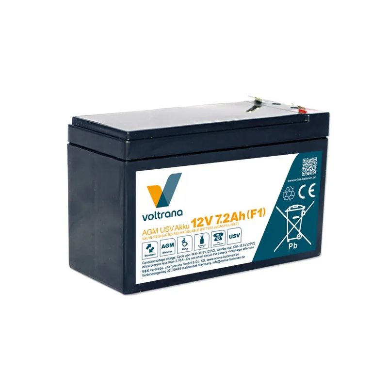 Letzte Chance USV-Akku passend für Eaton Ellipse ECO 650 DIN 12V 1 x 12V 7,2Ah – Voltrana Ersatzakku
