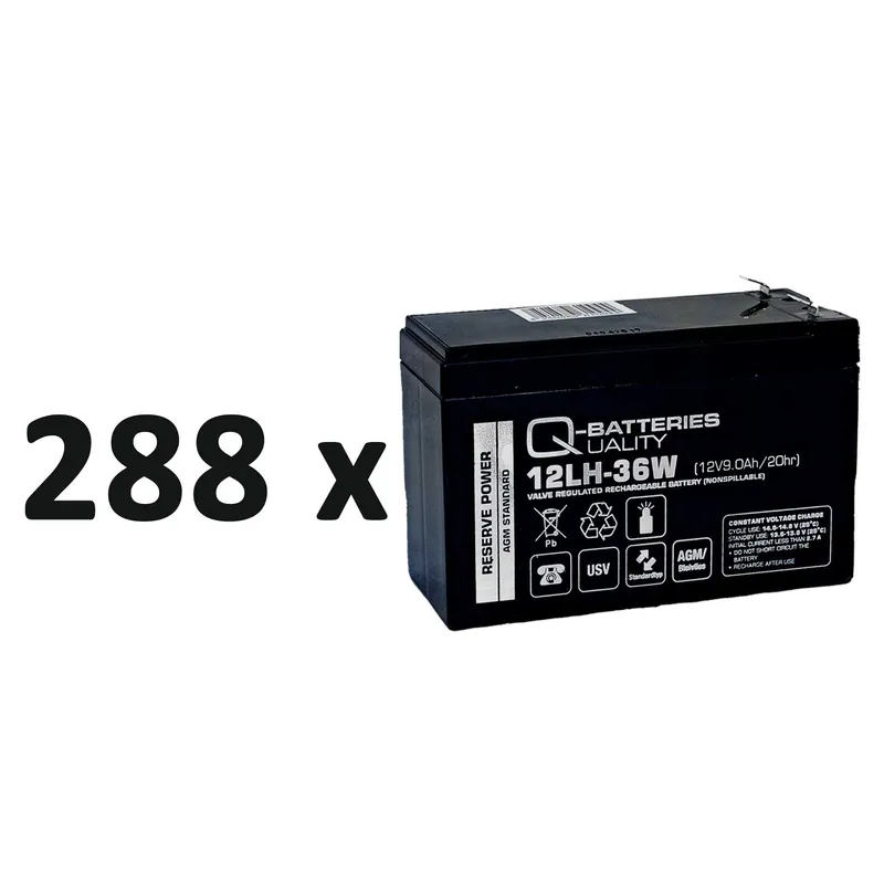 Ersatzakku SYBT9-B4 für USV-Anlagen von APC SY96K96H 12V 9Ah von APC SY96K96H, SY96K96H-PD, SY96K160H, SY96K160H-PD Letzte Chance