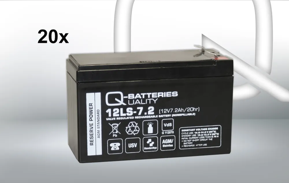 Ersatzakku für Best Power B610 6000VA / Markenakku mit VdS Rabatt