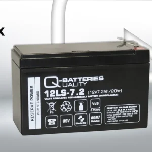 Aktuell Ersatzakku für AIPTEK PowerWalker VFI 3000 LE / Markenakku mit VdS