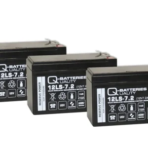 Sonderangebot Ersatzbatterie für Effekta USV-Anlage Serie MH, MHD, MKD, MT und MTD 7,2Ah 3 Stk.