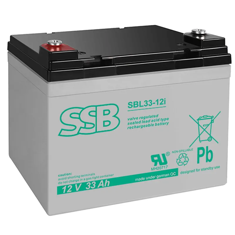 SSB SBL 33-12i AGM Batterie 12V 33Ah (C10) Jetzt Bestellen