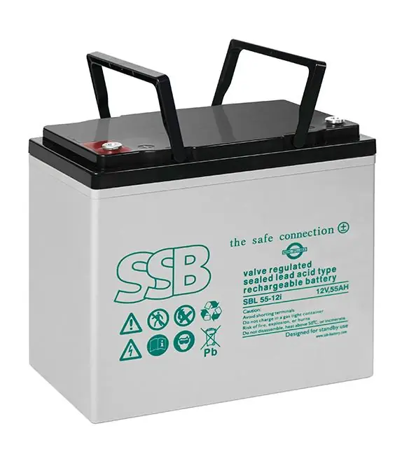 Nur Heute SSB SBL 55-12i AGM Batterie 12V 55Ah (C10)