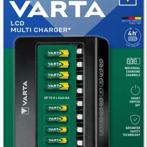 Varta Ladegerät Multi Charger+ mit LCD Anzeige für AAA und AA Akkus Bestseller