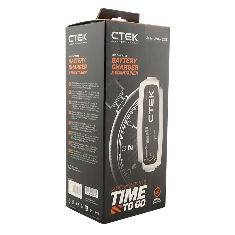 CTEK CT5 TIME TO GO EU Batterie Ladegerät für12V AGM Batterien Super-Preis