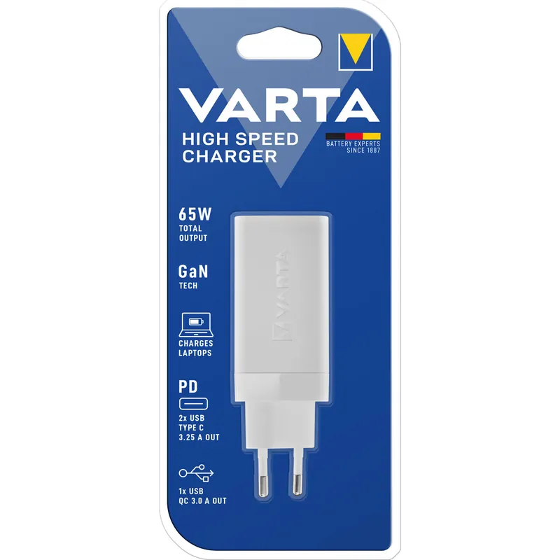 VARTA High Speed Charger 65W Bestseller