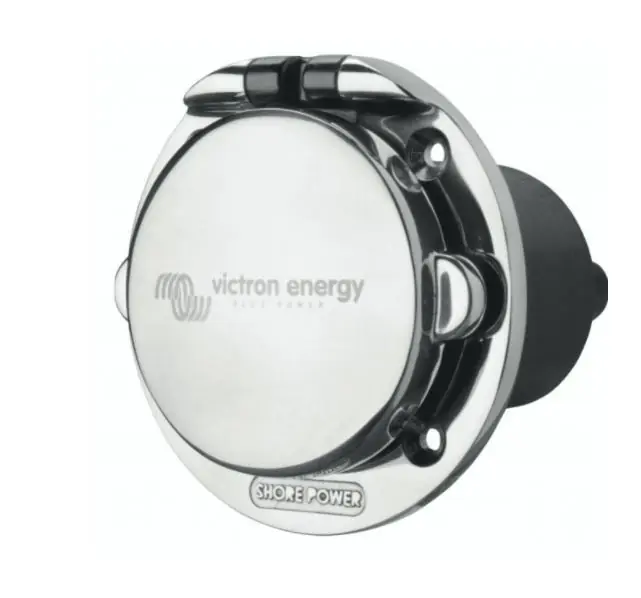 Bestpreis Victron Energy Ladeanschluss Steckdose Edelstahl 16A/250V AC