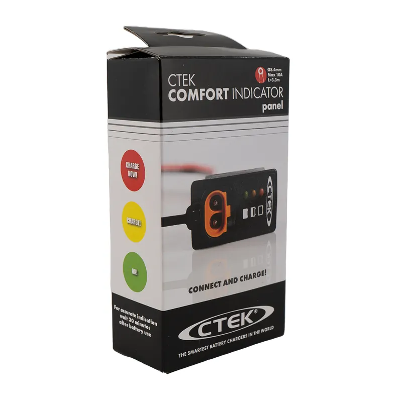 Direktkauf CTEK Comfort Indicator Batteriewächter Panel M8 3,3m Schnellverbinder