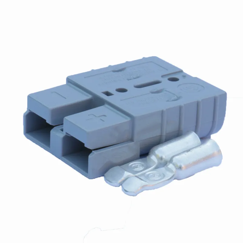 Anderson Flachstecker SB 50A grau, Stecker inkl. 2 Hauptkontakte, 36V (oder ähnlich Anderson) Expressversand