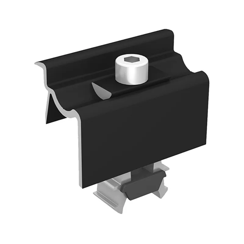 Neu K2 Universal Modulendklemmemit Clamp EC BLACK