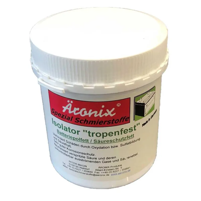 Äronix Batteriepolfett Säureschutzfett 500g Dose Neuheit