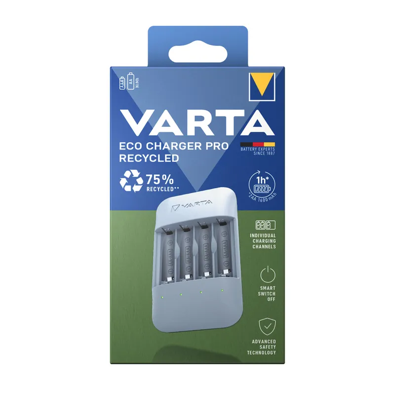 VARTA Ladegerät Eco Charger Pro Recycled Schneller Versand