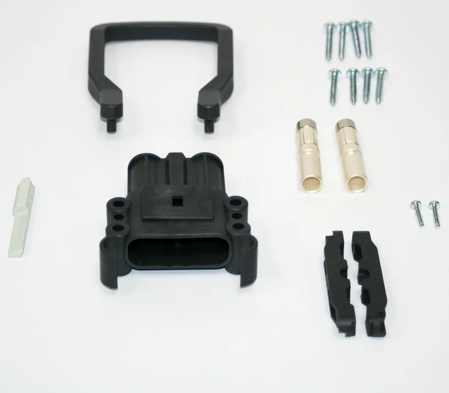 Neu Im Sortiment REMA Dose Euro Din 160A Kupplung 50mm² (Griff, Kodierstift grau, Hauptkontakt, Zugentlastung)