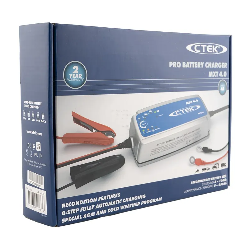 CTEK MXT 4.0 EU LKW Batterie Ladegerät 24V 4A Zertifiziert