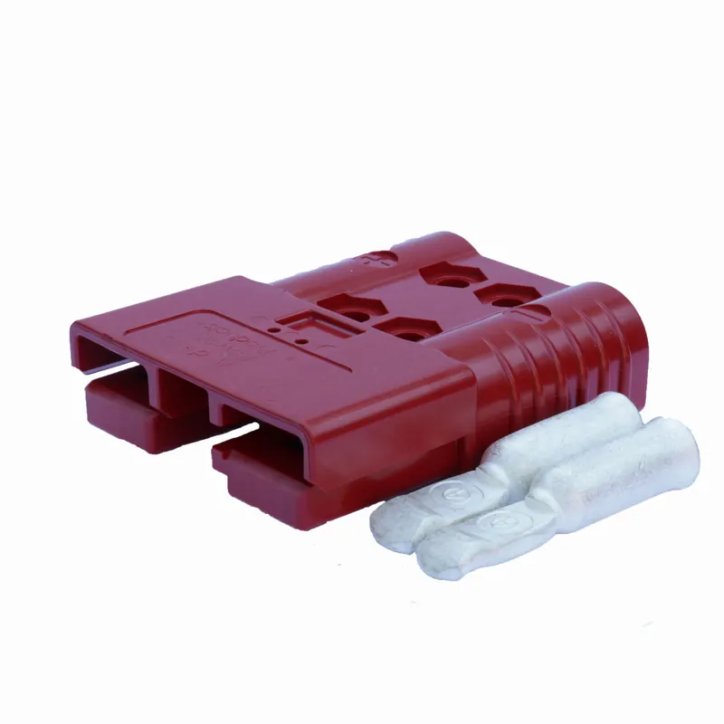Anderson Flachstecker SB 120 rot, Stecker inkl. 2 Hauptkontakte, 24 V, 35mm² (oder ähnlich Anderson) Billig