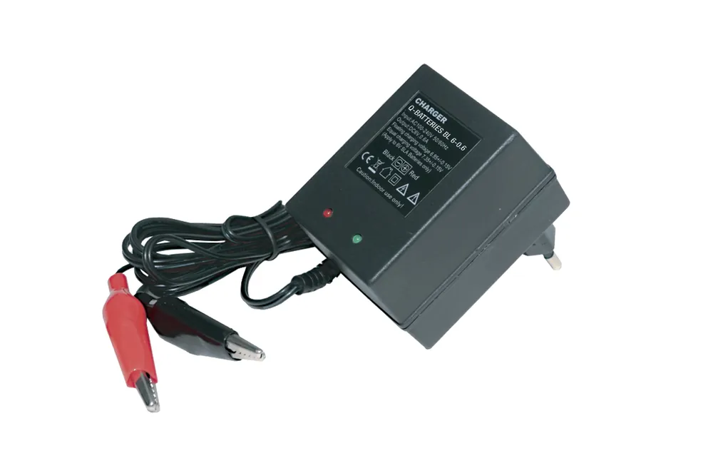 Billig Q-Batteries BL 6-0,6 Ladegerät für Bleiakkus 6V - 0,6A Ladestrom IU0U Ladekennlinie