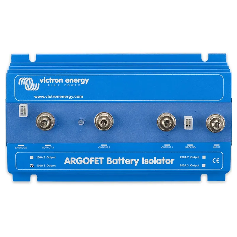 Victron Argofet 200-2 2 Batterien 200A Ladegerät Geprüft