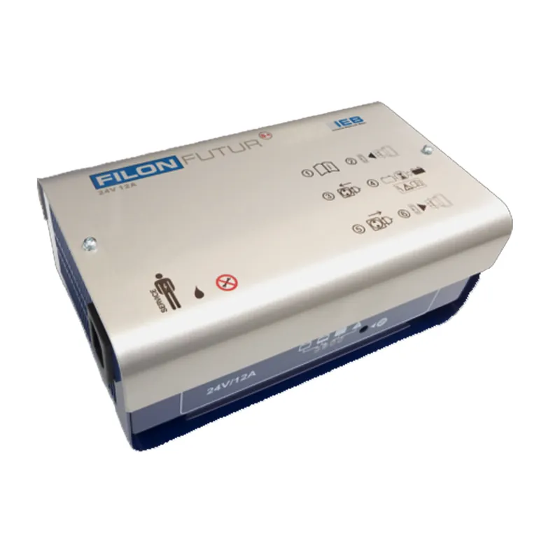 Angebot IEB Filon Futur S+ E230 G24/8 B70-FP (AC-Netz) für Blei Akku 24V 8A Ladestrom XLR-Stecker