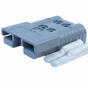 Anderson Flachstecker SBE 160A grau, Stecker inkl. 2 Hauptkontakte, 36V, 50mm² (oder ähnlich Anderson) Preisreduziert