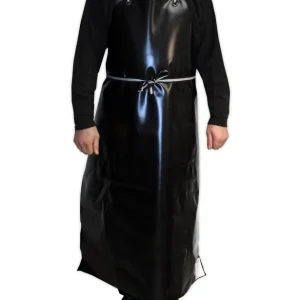 Neu PVC Säureschutzschürze schwarz