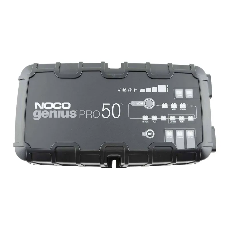 Zertifiziert Noco Genius Batterieladegerät GENIUSPRO50 6V 12V 24V Blei- und Lithium-Akkus