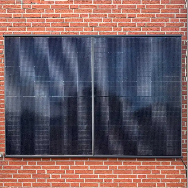 Nur Für Kurze Zeit WandPV Premium verdecktes Montagepaket für die vertikale Montage von 2 x PV-Module