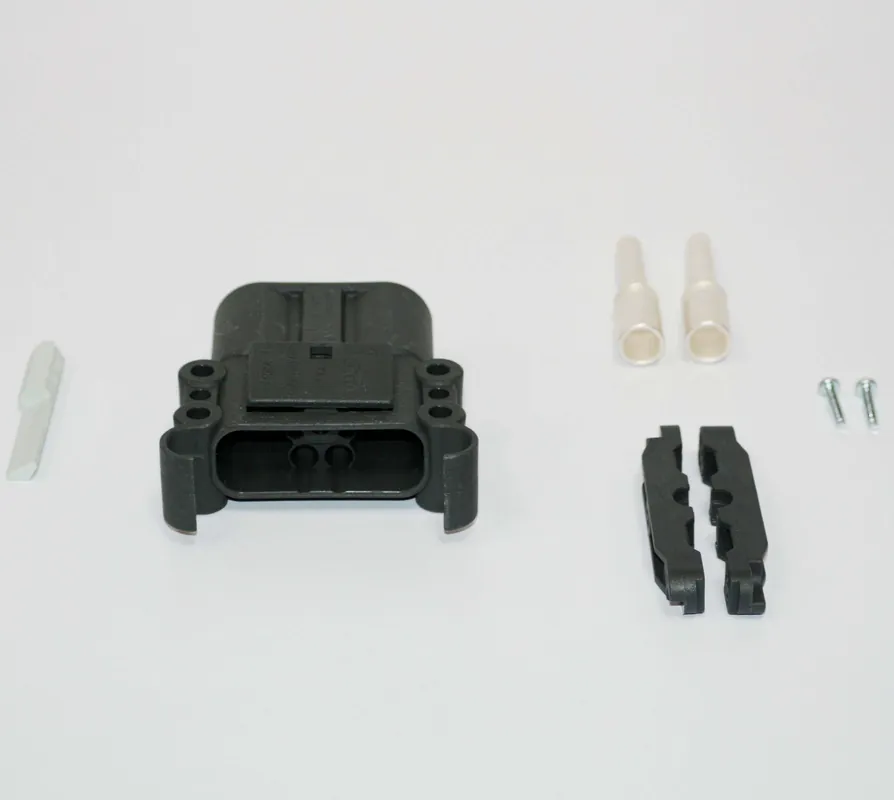 REMA Stecker Euro Din 160A 70mm² (Kodierstift grau, Hauptkontakt, Zugentlastung) Schneller Versand