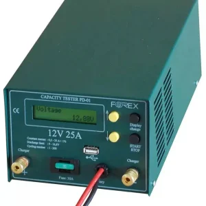 Neu Forex Battery Tester 12/25 mit PC-Software und USB-Stick 12V 0.3-25A