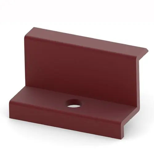 FuturaSun Endklemme Rot (RAL 3005) 30mm 1 Packung = 10 Klemmen Neue Kollektion