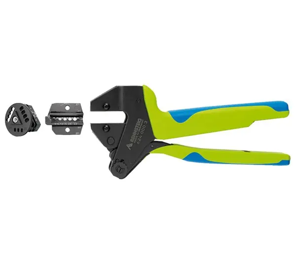 CRIMPING PLIERS PEW 12 (+ MC4 DIE + LOCATOR) Crimp-Systemzange PEW12 mit MC4-Einsatz + Locator Top-Angebot