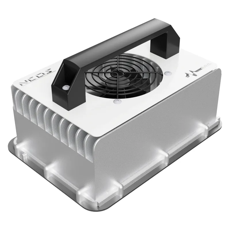 Schneller Versand Q-Batteries Hochfrequenzladegerät NEOS N4830 48V 30A GEL ohne Batteriestecker