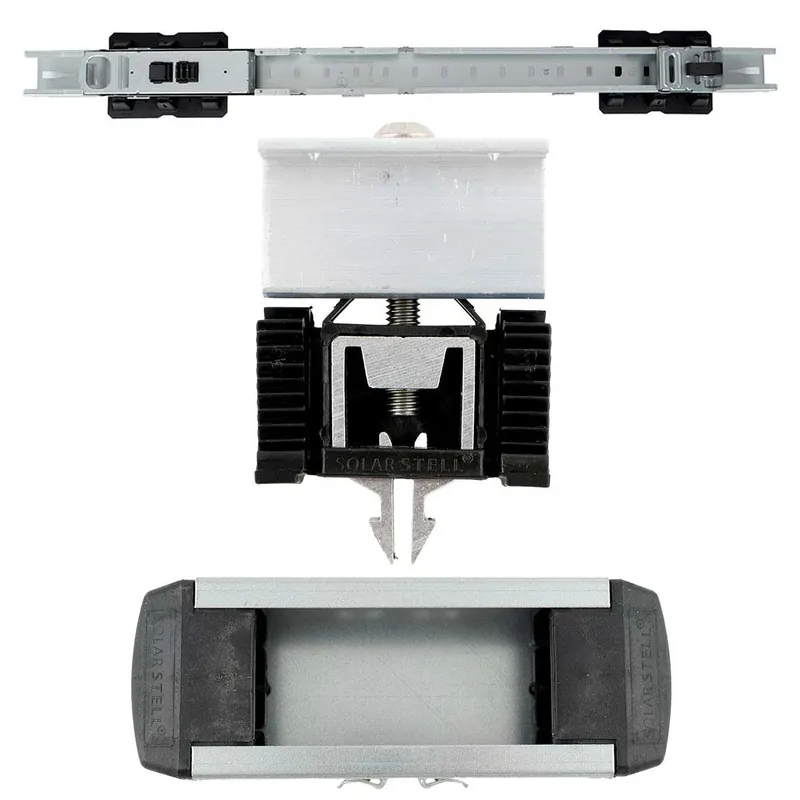 Bestpreis EKV Bodenhalterung-Set für PV Anlage, Bodenmontage, 2 Module Ost/West