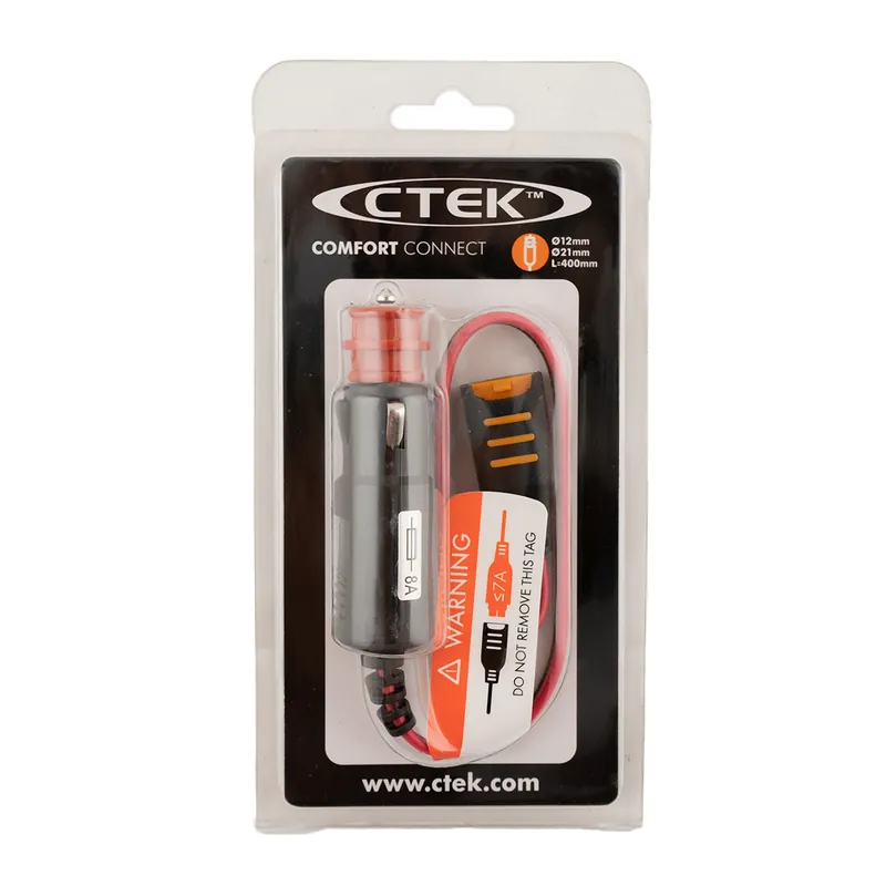 CTEK Comfort Connect Cig Plug Adapter für alle 12V Ladegeräte Kabellänge 400mm Jetzt Kaufen