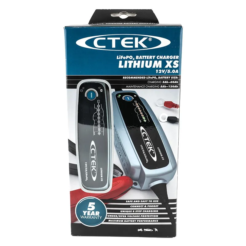 Solange Der Vorrat Reicht CTEK Lithium XS Batterie Ladegerät für LifePo4 Lithium 12V 5A