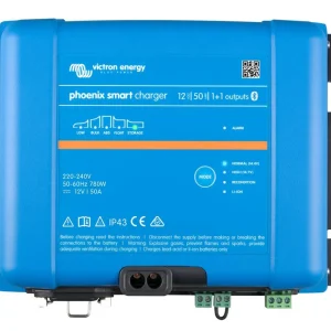 Garantierte Lieferung Victron IP43 12/50 Phoenix Smart Ladegerät 230 V (1+1 Ladeausgänge)