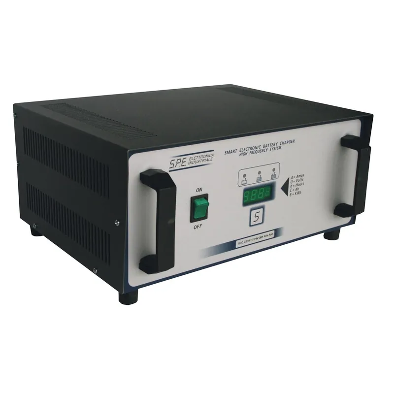 Q-Batteries energiesparendes Hochfrequenzladegerät CBSW2-S 36V 25A GEL by S.P.E. ohne Batteriestecker Neue Ware
