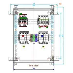 GAK TYPE S-1000-4S(2x)xx-T63-BC-W-PES-1.0 GAK mit integriertem ÜSS Typ 1+2 für SE30/33.3K Neue Kollektion