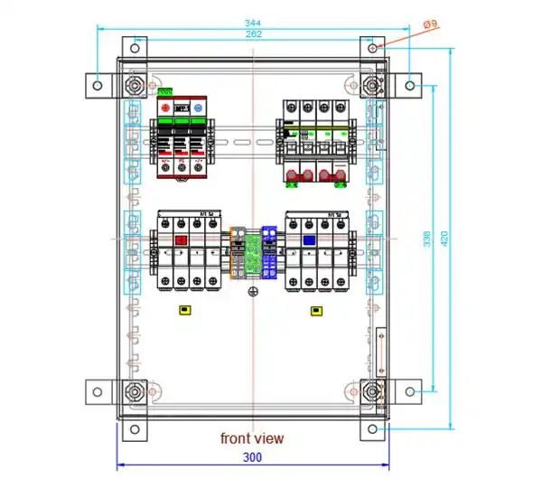 GAK TYPE S-1000-4S(2x)xx-T63-BC-W-PES-1.0 GAK mit integriertem ÜSS Typ 1+2 für SE30/33.3K Neue Kollektion