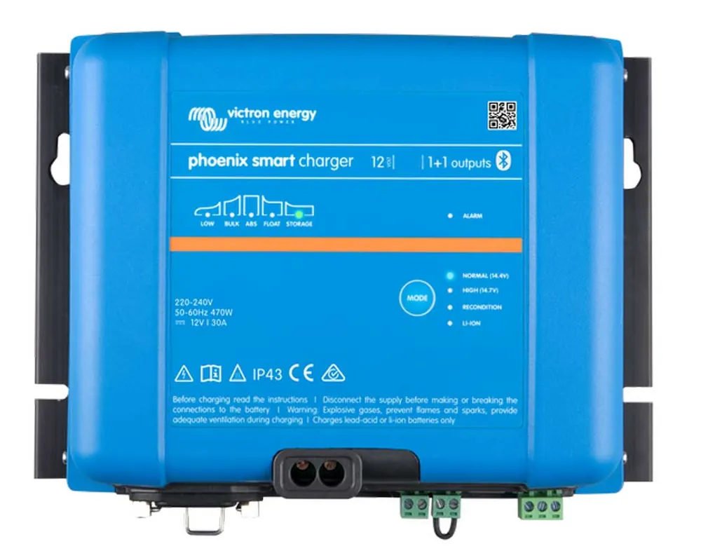 Sonderaktion Victron IP43 24/16 Phoenix Smart Ladegerät (1+1 Ladeausgänge)