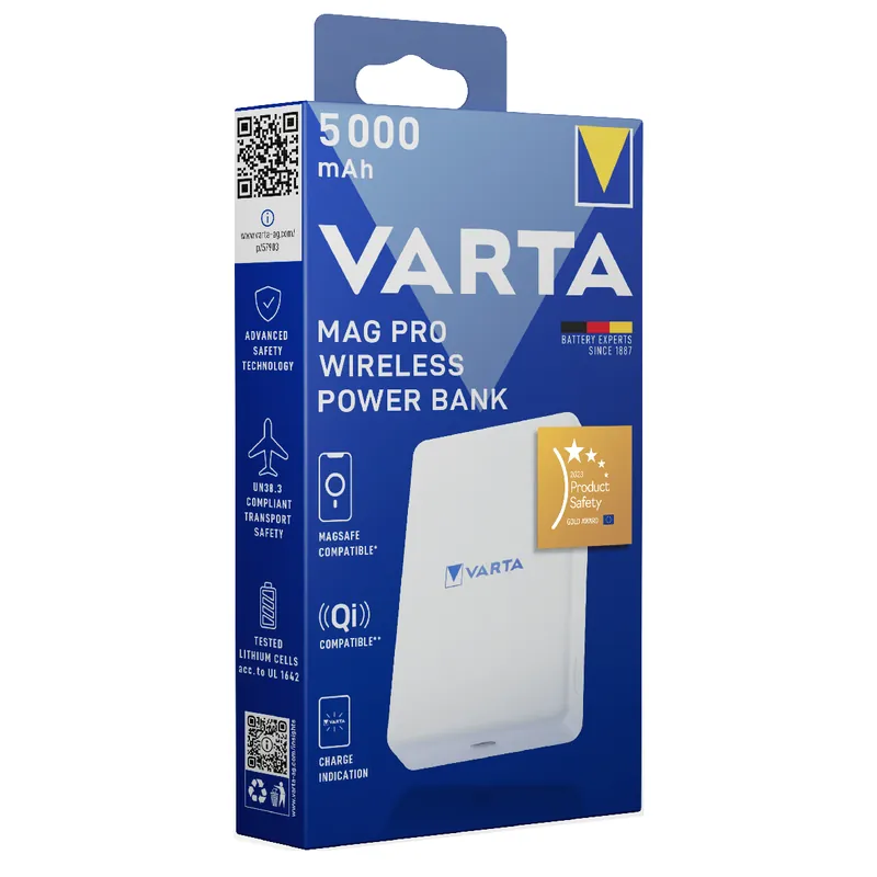 Top-Seller VARTA Mag Pro Wireless Power Bank 5000