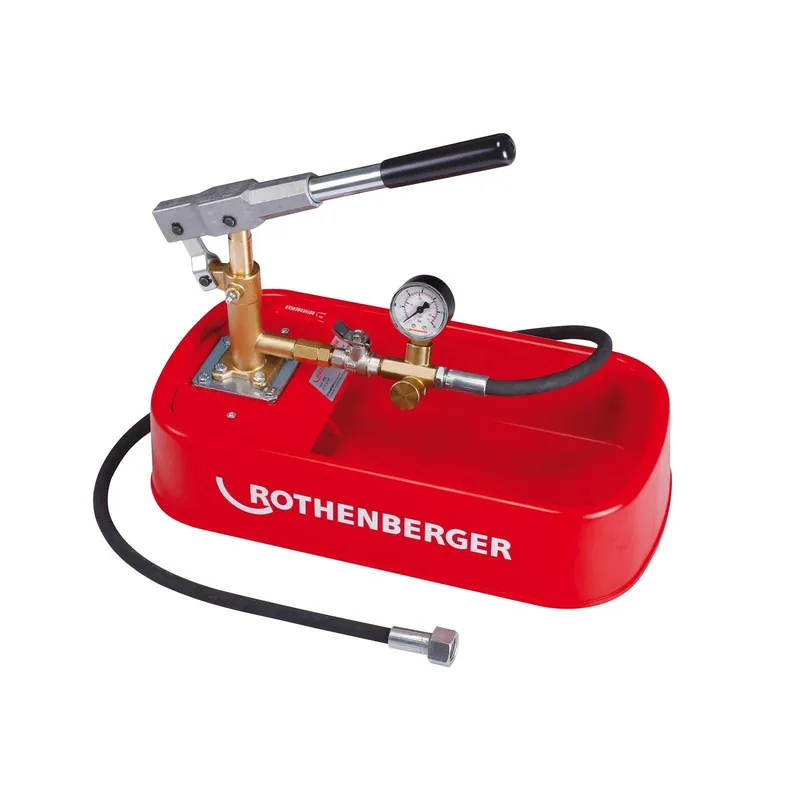 Prüfpumpe für Dichtheitsprüfung eco Rothenberger RP 30, 30 bar Geprüft
