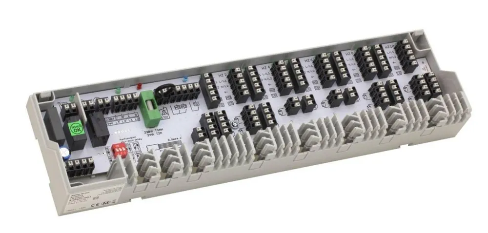 Nur Für Kurze Zeit Anschlussleiste Alpha Basis direct Komfort 230 V für 10 Heiz- und Kühlzonen
