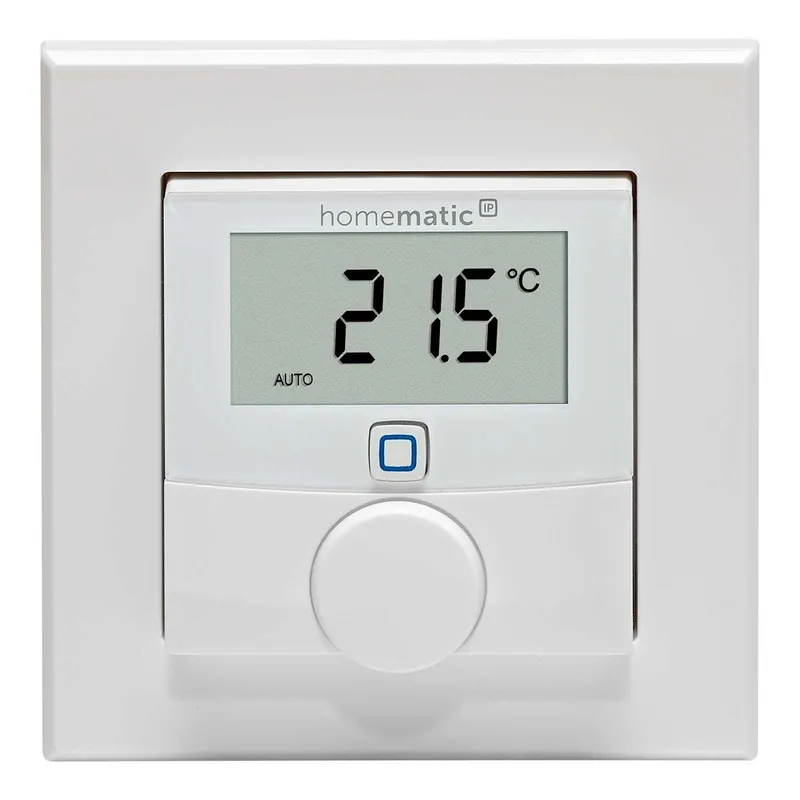 Preisreduziert Homematic IP Smart Home Wandthermostat HmIP-WTH-1 mit Luftfeuchtigkeitssensor